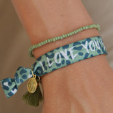 Ibiza elastiekjes I love you so matcha